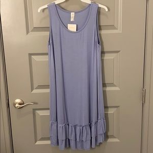 Soft ruffled dress
